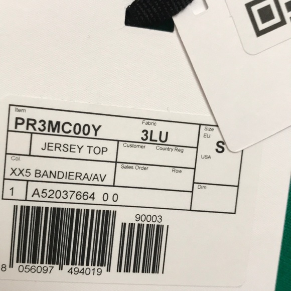 Red Valentino Jersey Sports Bra Top - Picture 7 of 8